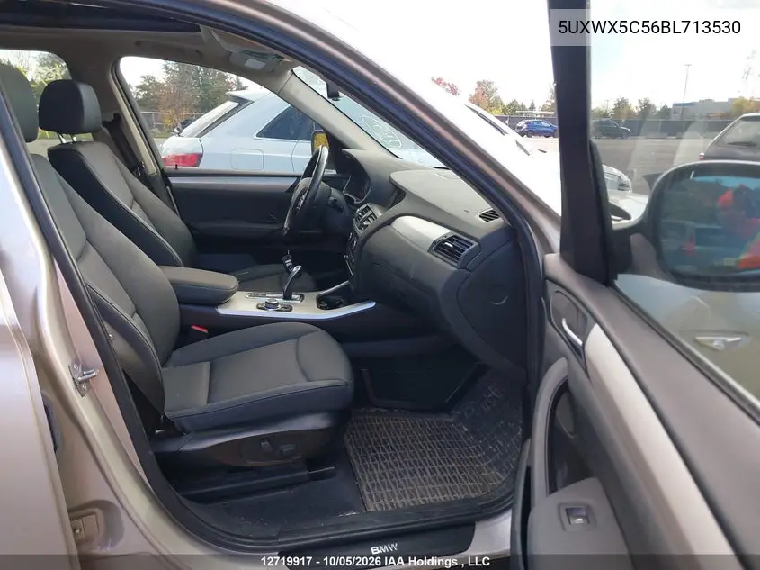 2011 BMW X3 VIN 5UXWX5C56BL713530 — фото 5
