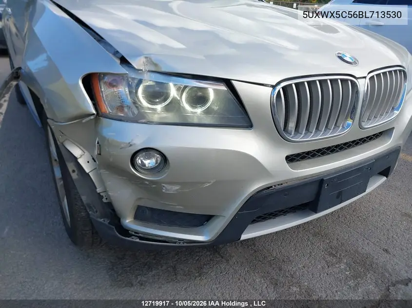 2011 BMW X3 VIN 5UXWX5C56BL713530 — фото 6