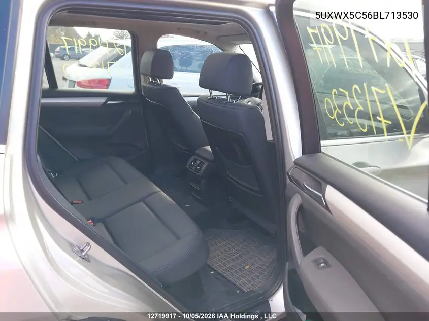 2011 BMW X3 VIN 5UXWX5C56BL713530 — фото 8