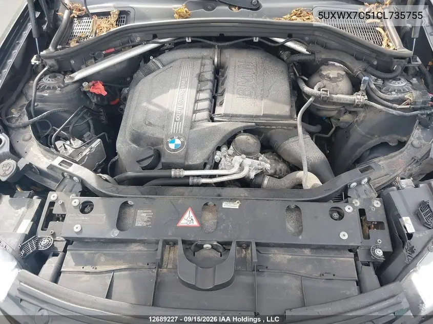 2012 BMW X3 VIN 5UXWX7C51CL735755 — фото 10