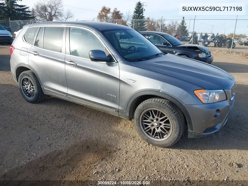 BMW X3 2012, VIN 5UXWX5C59CL717198