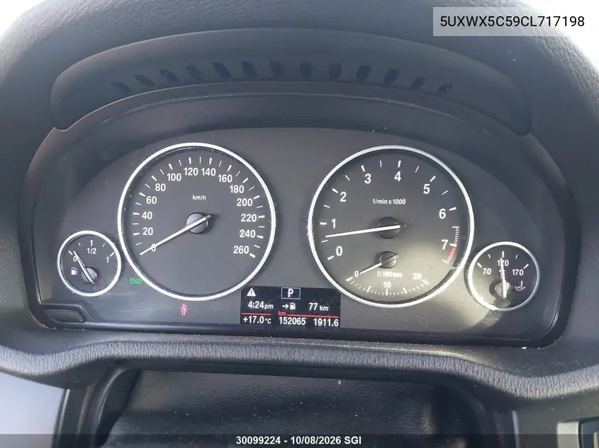 2012 BMW X3 VIN 5UXWX5C59CL717198 — фото 7