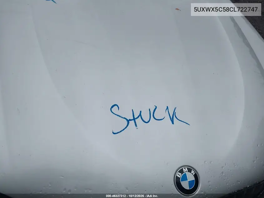 2012 BMW X3 VIN 5UXWX5C58CL722747 — фото 10