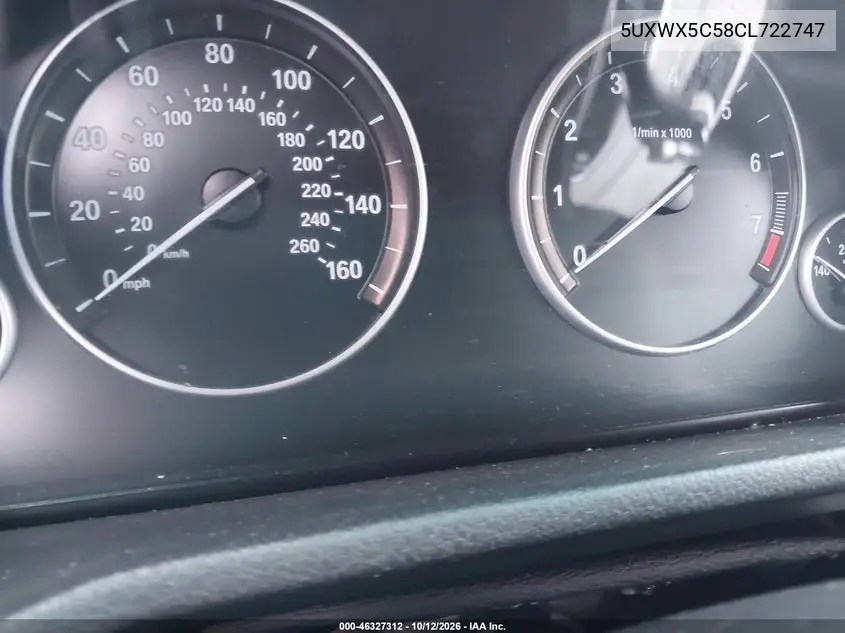 2012 BMW X3 VIN 5UXWX5C58CL722747 — фото 7