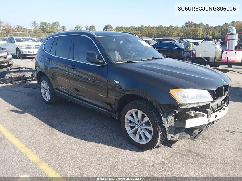 BMW X3 2012, VIN 5UXWX5C53CL716855