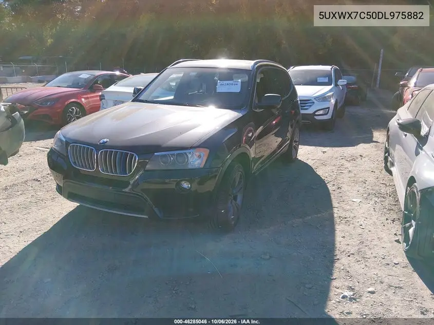 2013 BMW X3 VIN 5UXWX7C50DL975882 — фото 2