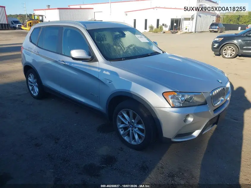 BMW X3 2013, VIN 5UXWX9C5XD0A18255