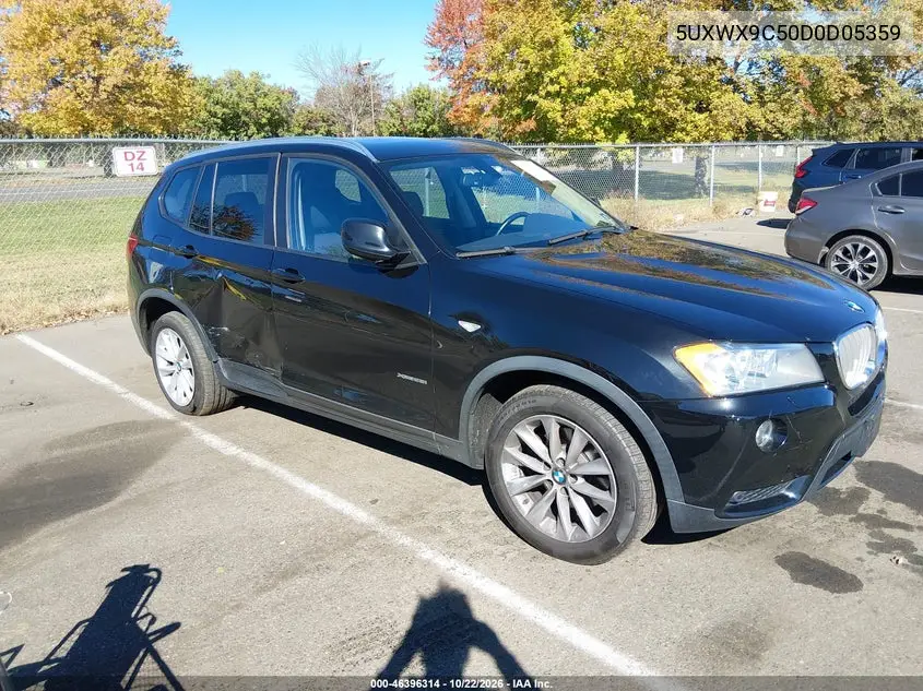 BMW X3 2013, VIN 5UXWX9C50D0D05359