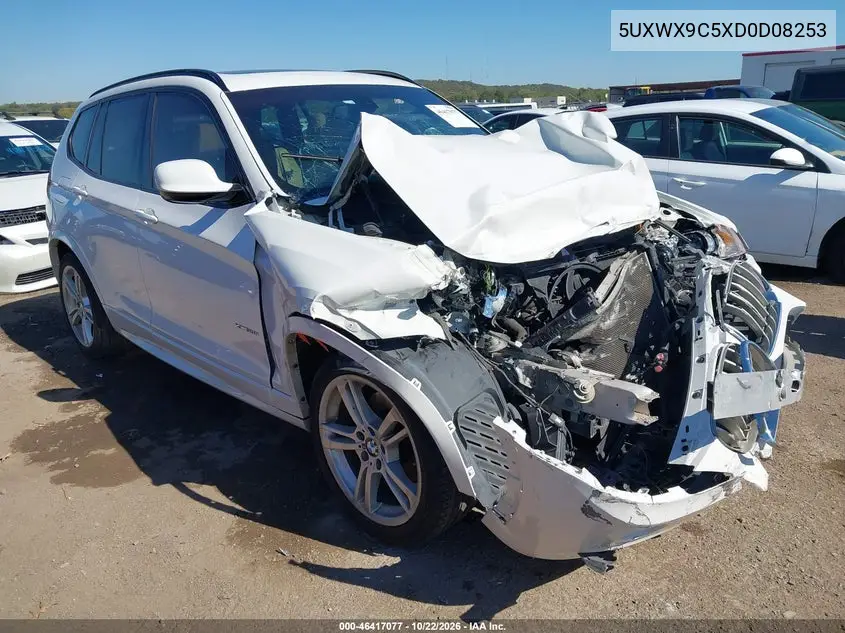 BMW X3 2013, VIN 5UXWX9C5XD0D08253