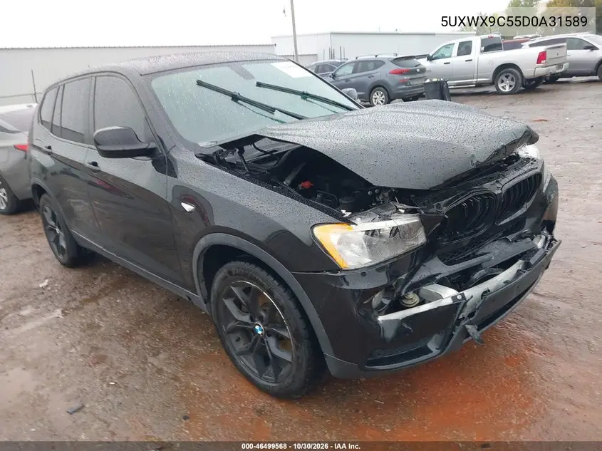 BMW X3 2013, VIN 5UXWX9C55D0A31589