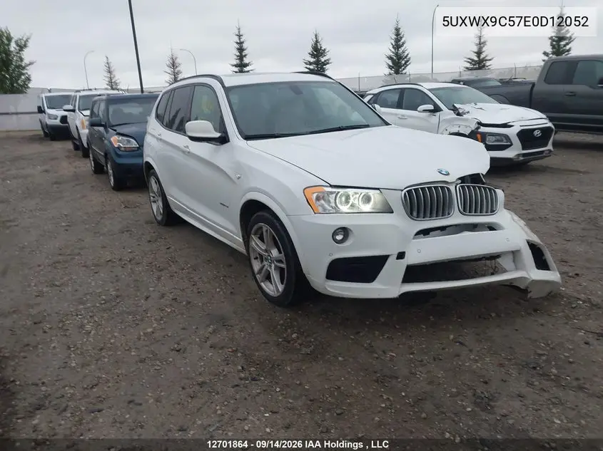 BMW X3 2014, VIN 5UXWX9C57E0D12052