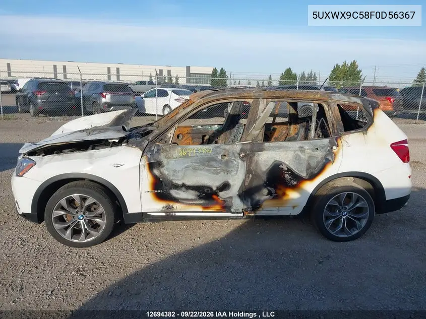 2015 BMW X3 VIN 5UXWX9C58F0D56367 — фото 14