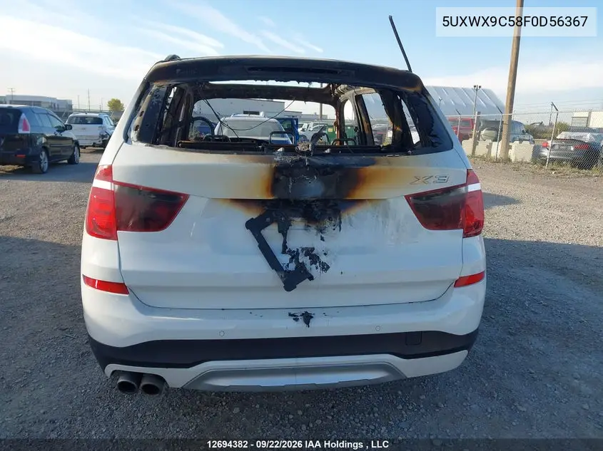 2015 BMW X3 VIN 5UXWX9C58F0D56367 — фото 16