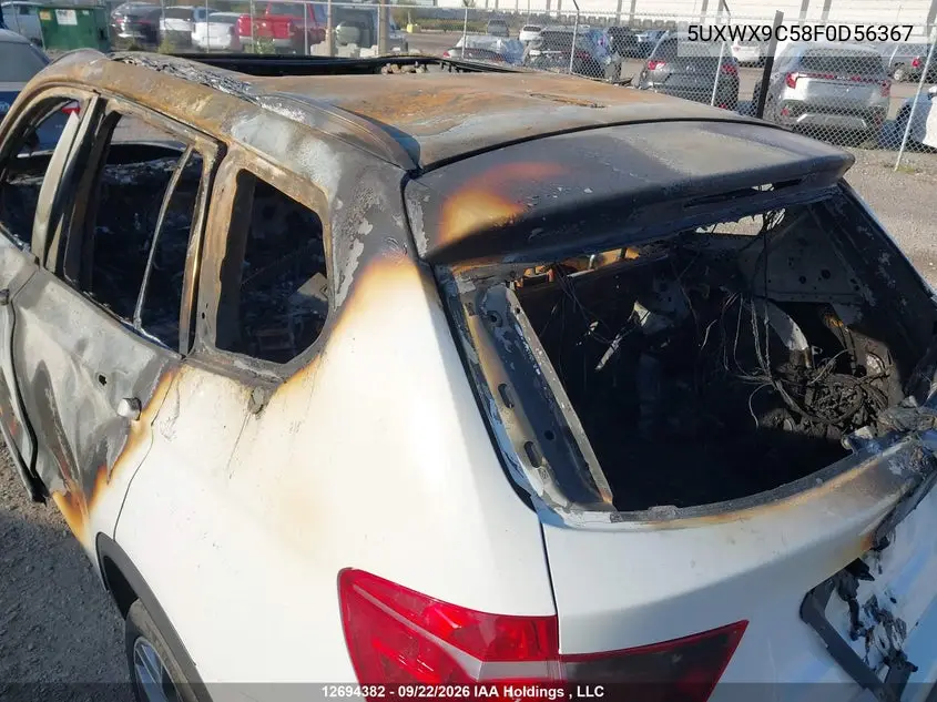 2015 BMW X3 VIN 5UXWX9C58F0D56367 — фото 20