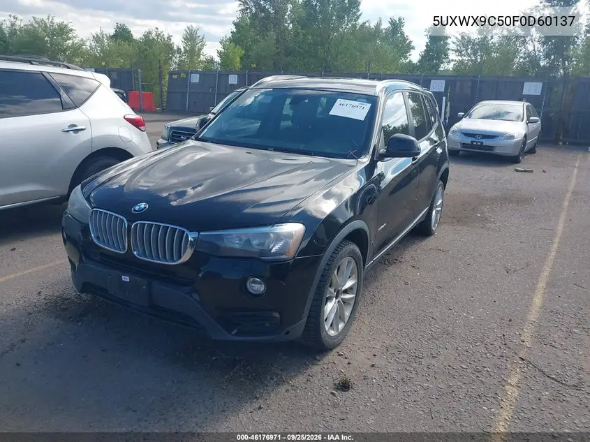 2015 BMW X3 VIN 5UXWX9C50F0D60137 — фото 2