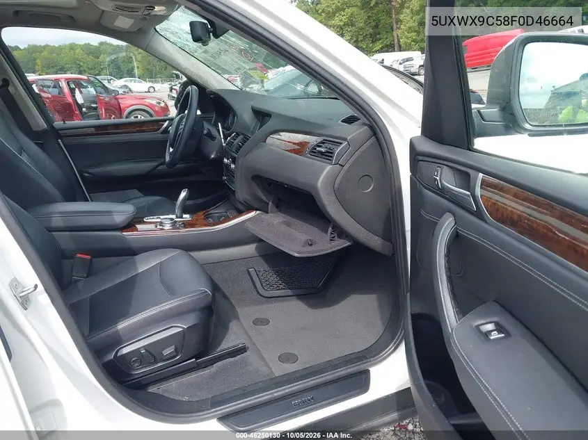 2015 BMW X3 VIN 5UXWX9C58F0D46664 — фото 5