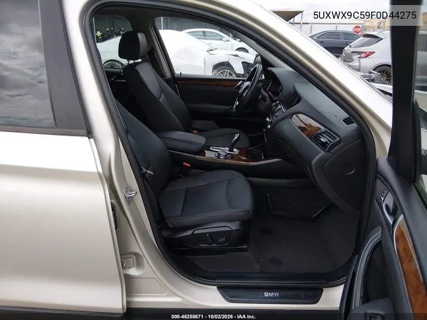 2015 BMW X3 VIN 5UXWX9C59F0D44275 — фото 5