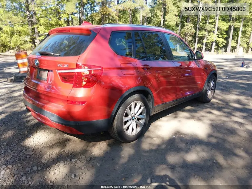 2015 BMW X3 VIN 5UXWX9C52F0D45803 — фото 4