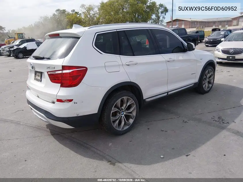 2015 BMW X3 VIN 5UXWX9C56F0D60952 — фото 4
