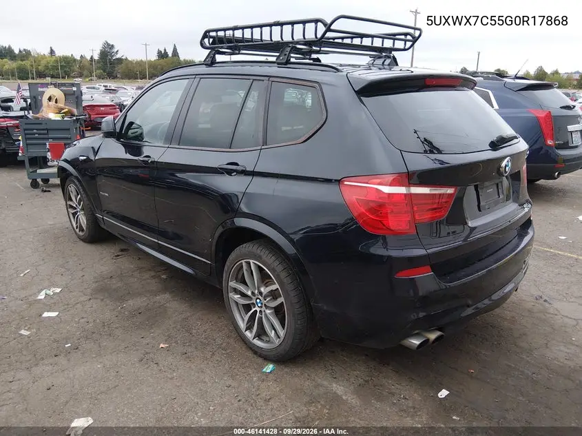 2016 BMW X3 VIN 5UXWX7C55G0R17868 — фото 3