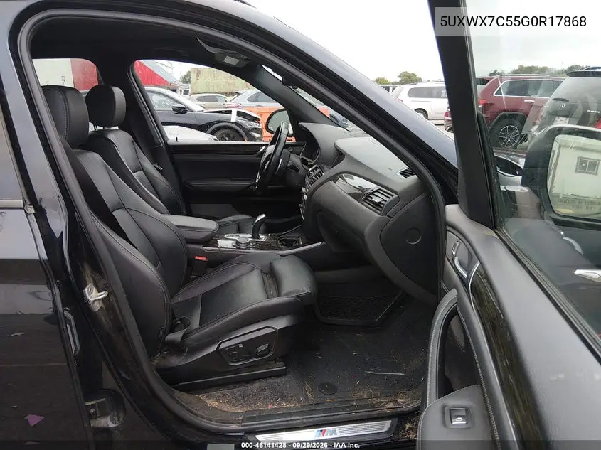 2016 BMW X3 VIN 5UXWX7C55G0R17868 — фото 5