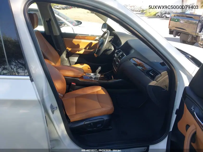 2016 BMW X3 VIN 5UXWX9C50G0D79403 — фото 5