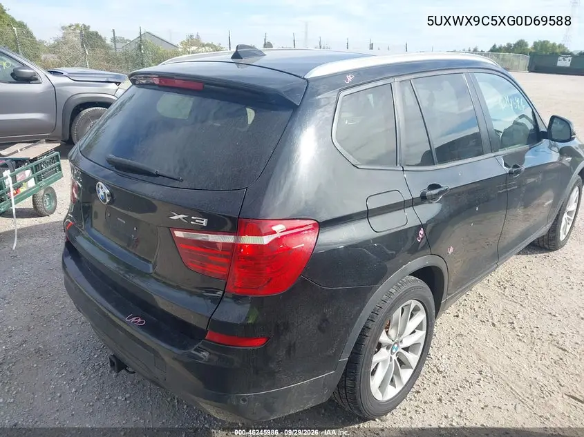 2016 BMW X3 VIN 5UXWX9C5XG0D69588 — фото 4