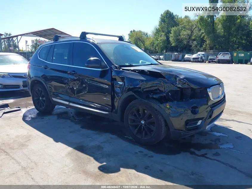 BMW X3 2016, VIN 5UXWX9C54G0D82532