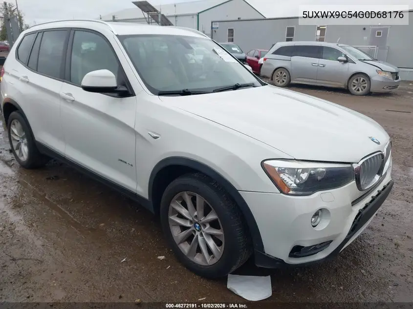 BMW X3 2016, VIN 5UXWX9C54G0D68176