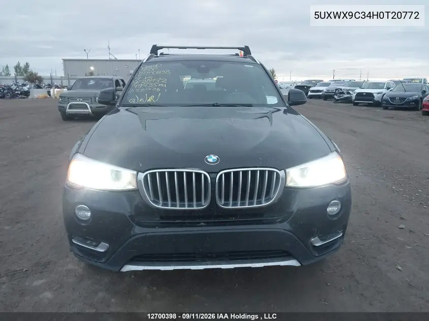 2017 BMW X3 VIN 5UXWX9C34H0T20772 — фото 13