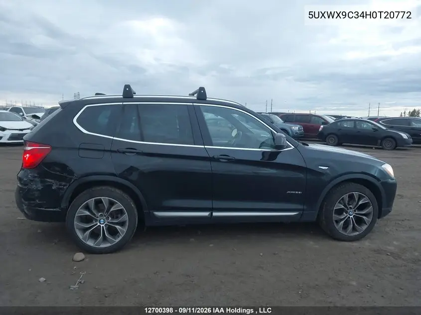 2017 BMW X3 VIN 5UXWX9C34H0T20772 — фото 14