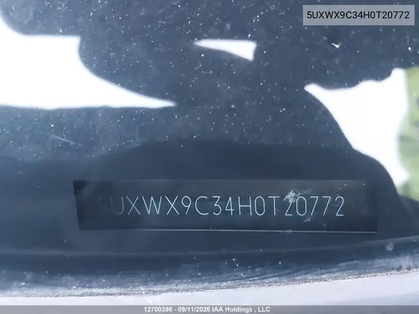 2017 BMW X3 VIN 5UXWX9C34H0T20772 — фото 20