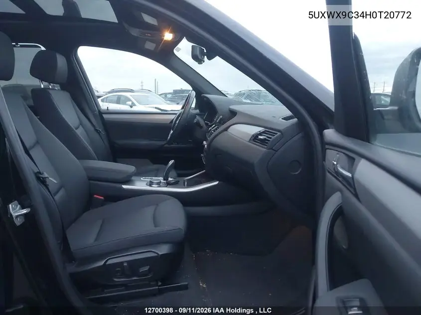 2017 BMW X3 VIN 5UXWX9C34H0T20772 — фото 5
