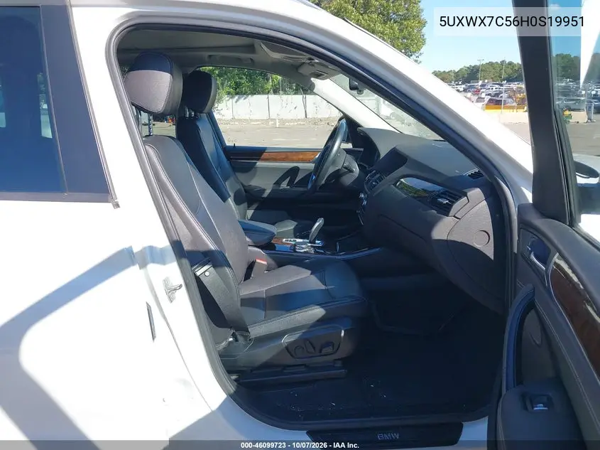 2017 BMW X3 VIN 5UXWX7C56H0S19951 — фото 5