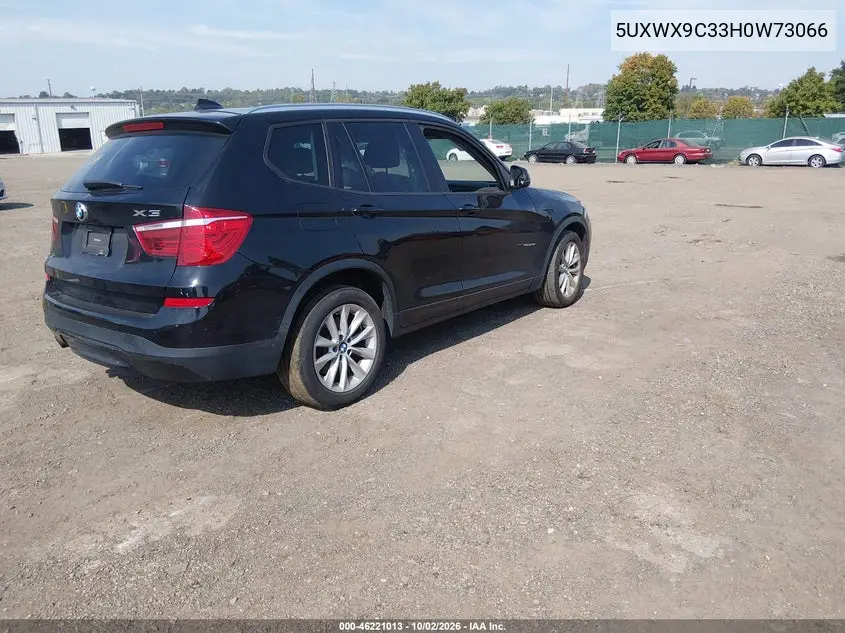 2017 BMW X3 VIN 5UXWX9C33H0W73066 — фото 4