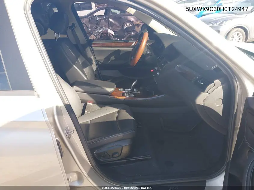 2017 BMW X3 VIN 5UXWX9C30H0T24947 — фото 5