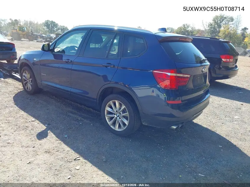 2017 BMW X3 VIN 5UXWX9C55H0T08714 — фото 3
