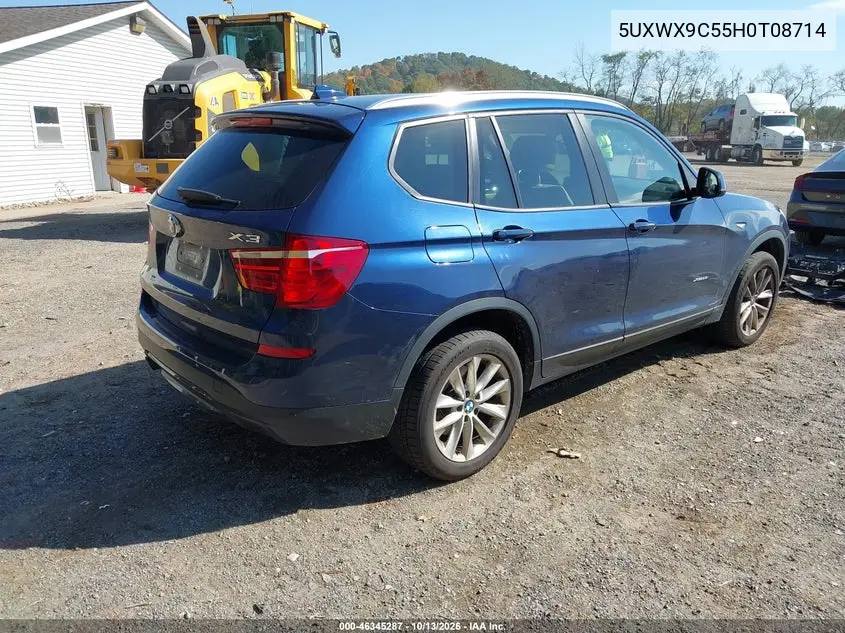 2017 BMW X3 VIN 5UXWX9C55H0T08714 — фото 4