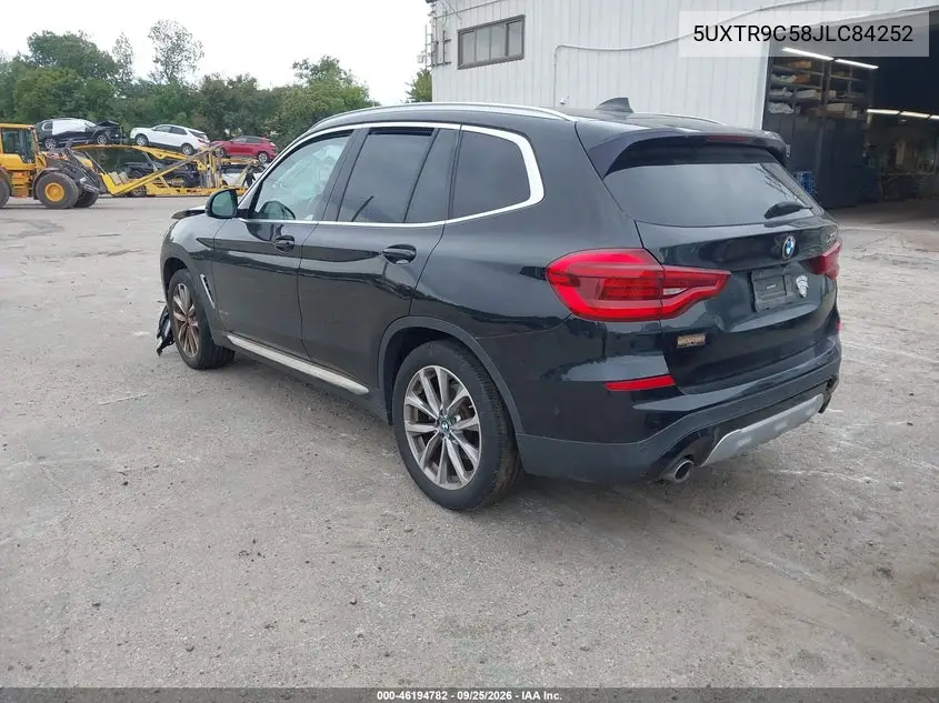 2018 BMW X3 VIN 5UXTR9C58JLC84252 — фото 3