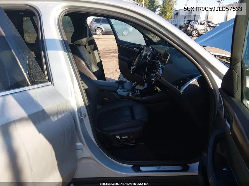 2018 BMW X3 VIN 5UXTR9C59JLD57533 — фото 5