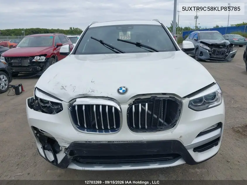 2019 BMW X3 VIN 5UXTR9C58KLP85785 — фото 12