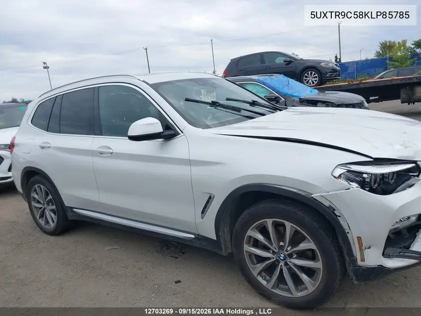 2019 BMW X3 VIN 5UXTR9C58KLP85785 — фото 13