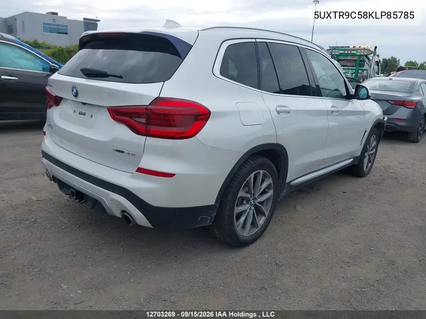 2019 BMW X3 VIN 5UXTR9C58KLP85785 — фото 4