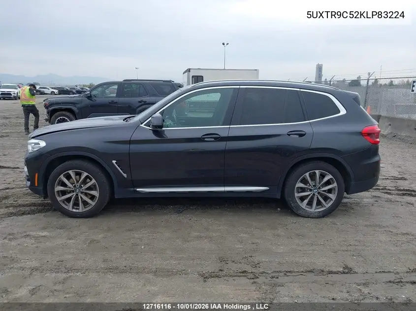 2019 BMW X3 VIN 5UXTR9C52KLP83224 — фото 13
