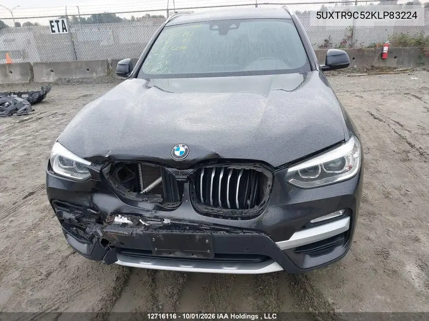 2019 BMW X3 VIN 5UXTR9C52KLP83224 — фото 9