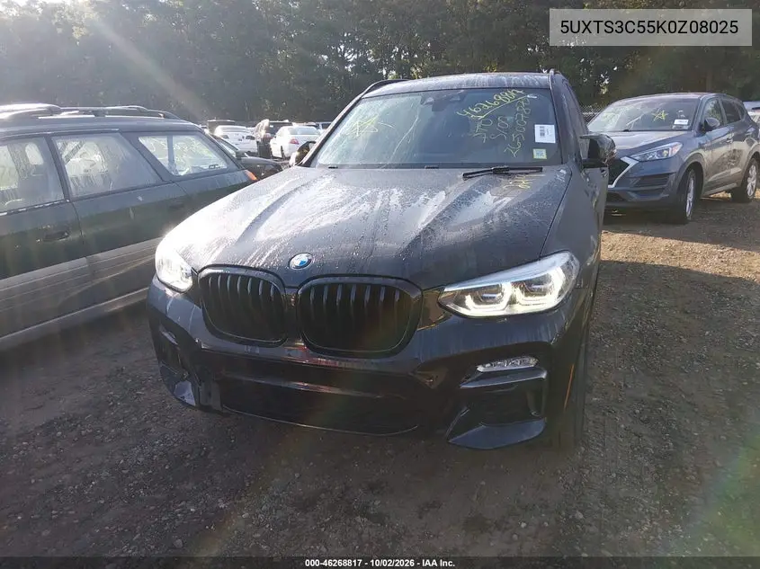 2019 BMW X3 VIN 5UXTS3C55K0Z08025 — фото 12