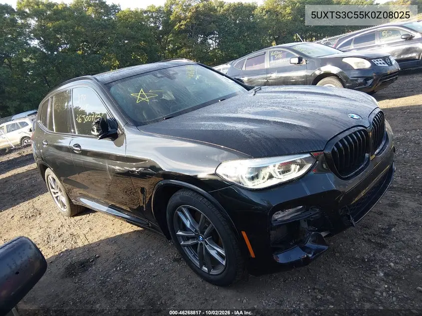 2019 BMW X3 VIN 5UXTS3C55K0Z08025 — фото 13