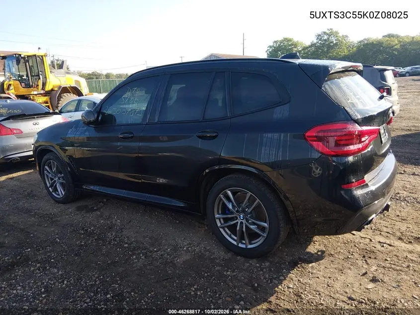 2019 BMW X3 VIN 5UXTS3C55K0Z08025 — фото 14
