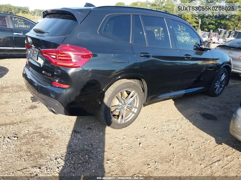 2019 BMW X3 VIN 5UXTS3C55K0Z08025 — фото 4
