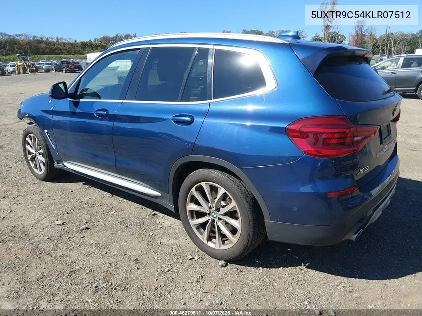 2019 BMW X3 VIN 5UXTR9C54KLR07512 — фото 3